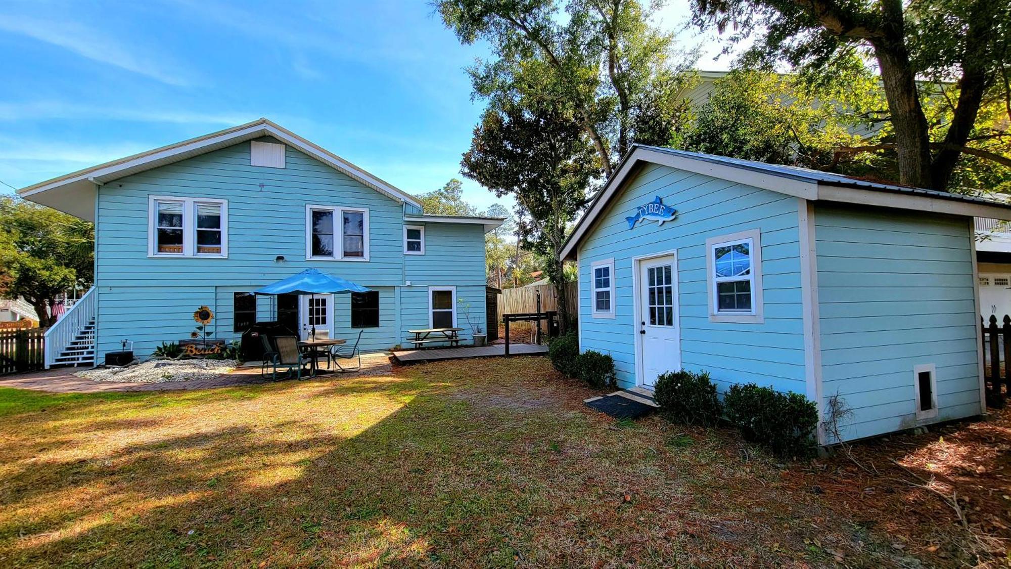 1201 Lovell Avenue By Tybee Beach Vacation Rentals Tybee Island Bagian luar foto